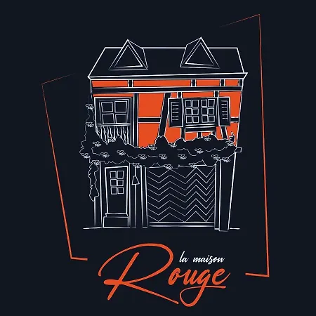 펜션 La Maison Rouge Au Coeur Historique De 리크위르