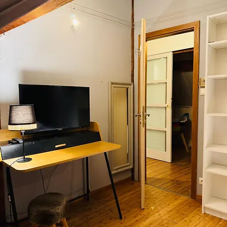 펜션 La Maison Rouge Au Coeur Historique De 리크위르