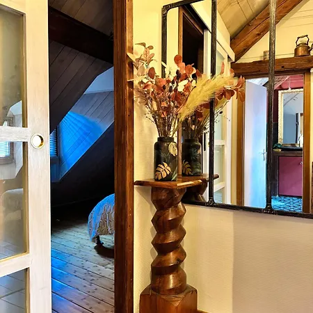 펜션 La Maison Rouge Au Coeur Historique De